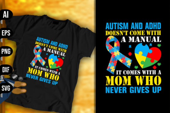 Autism and Adhd Doesn t Come: Graphics for Print Templates