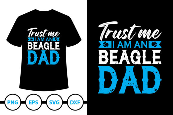Beagle Dog T-Shirt Design 8: Graphics & Print Templates
