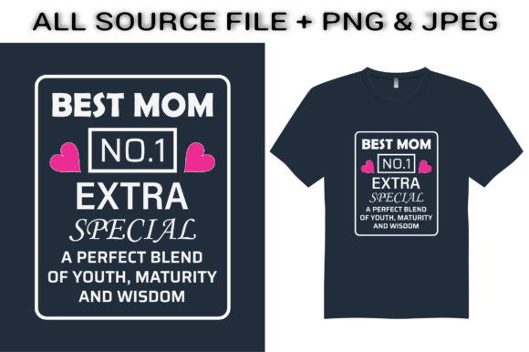 Best Mom No.1 Graphics for Crafts