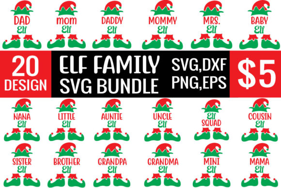 Elf Family SVG Bundle: A Publisher’s Review