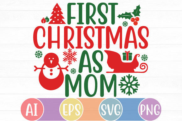 Graphics for Crafts: First Christmas As Mom Review