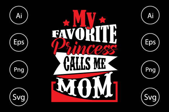 Graphics for Crafts: Reviewing My Favorite Princess Calls Me Mom Shirt