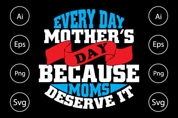 Mother’s Day Cool Mom Saying Graphics for Crafts