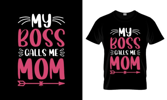Mother’s Day T-Shirt Design Graphics & Print Templates