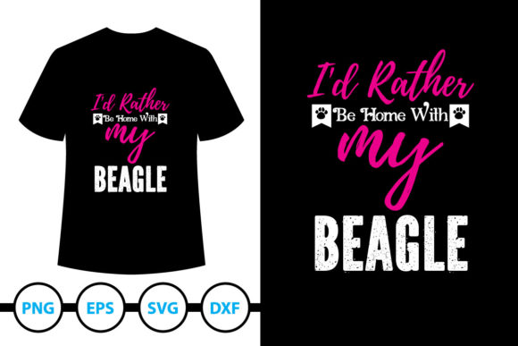 Reviewing Beagle Dog T-Shirt Design 4 for Embroidery